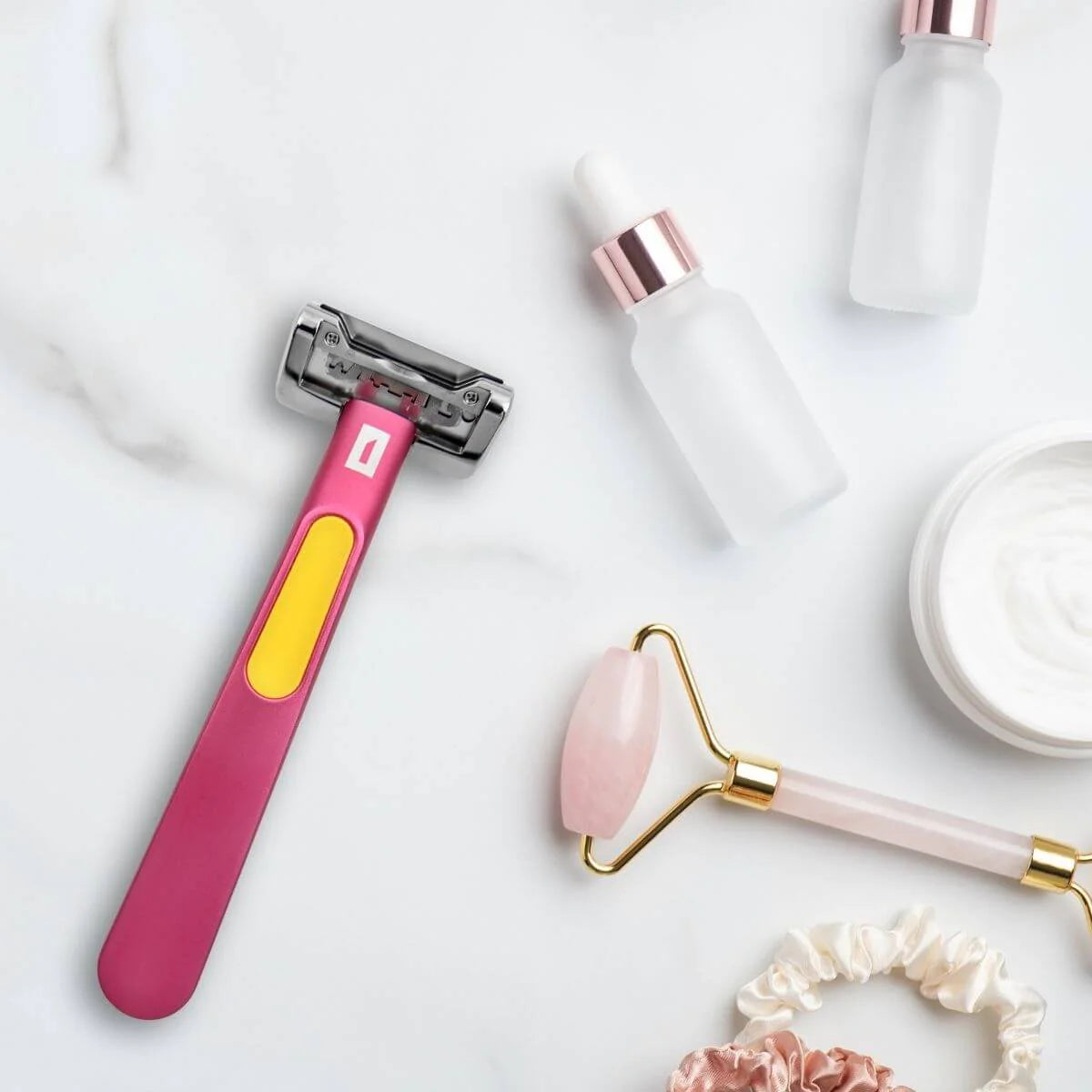 Oneblade-womens-single-blade-razor-pink-flamingo-Intimrasur-Beste-USA