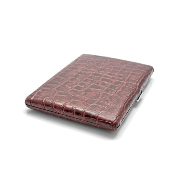 PEARL Zigarettenetuis Leder Kroko