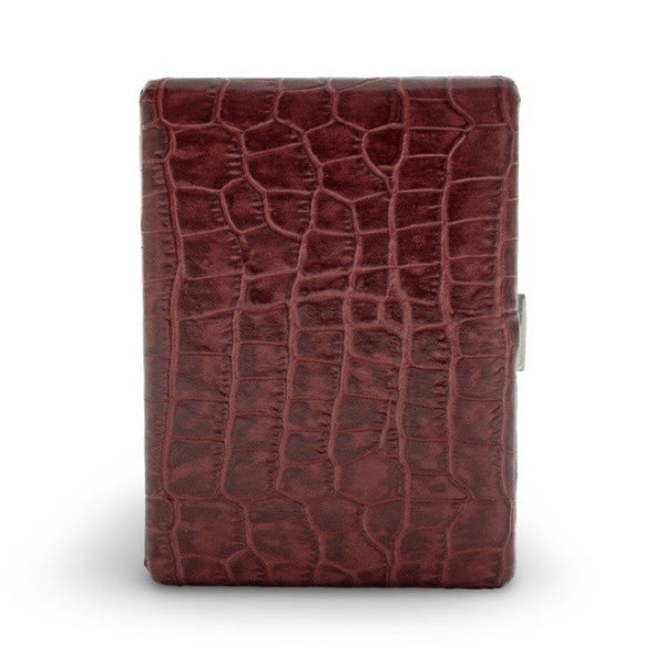 PEARL Zigarettenetuis Leder Kroko