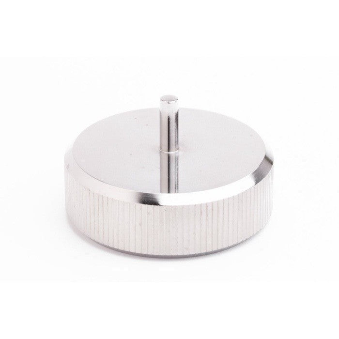 Rex_Supply_Co_Polished_Razor_Stand_Rasierhobelständer_Edelstahl_USA