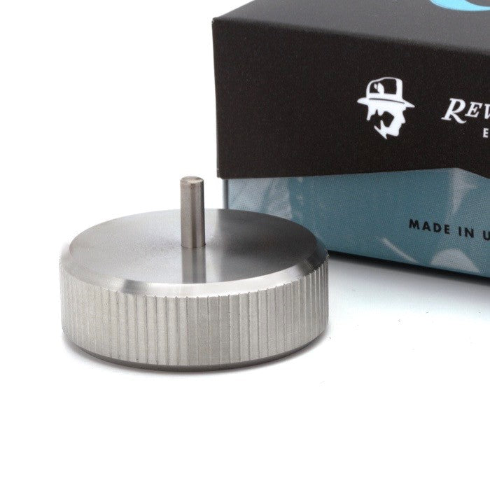 Rex_Supply_Co_Razor_Stand_Rasierhobelständer_Edelstahl_USA