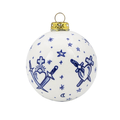 Royal_Delft_Henk_Schiffmacher_Weihnachtskugel_Kachel_Royal_Blue_Tattoo_Porcelain