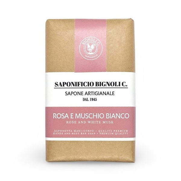 Saponificio Bignoli Rosa E Muschio Biancho Seife