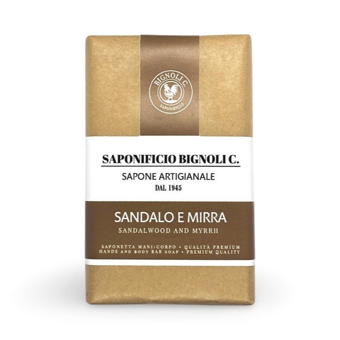 Saponificio-Bignoli-Sandalwood-Myrrh-Seife-Soap-Bar-Italy