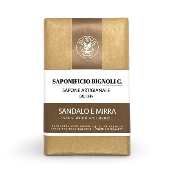 Saponificio-Bignoli-Sandalwood-Myrrh-Seife-Soap-Bar-Italy