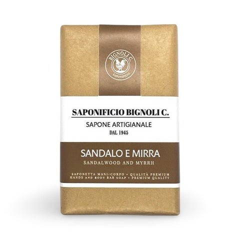 Saponificio-Bignoli-Sandalwood-Myrrh-Seife-Soap-Bar-Italy