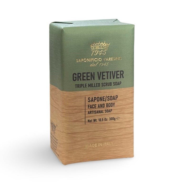Saponificio-Varesino-Seife-Green-Vetiver-Soap-Italy-300g