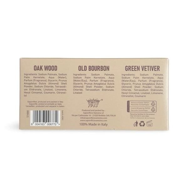 Saponificio-Varesino-Seife-Vetiver-Bourbon-Oak-Wood-Soap-Italy-150g