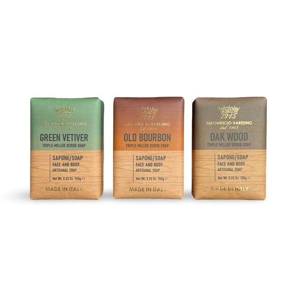 Saponificio-Varesino-Seife-Vetiver-Bourbon-Oak-Wood-Soap-Italy-150g 