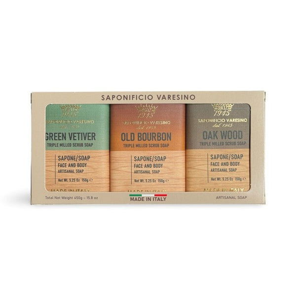Saponificio-Varesino-Seife-Vetiver-Bourbon-Oak-Wood-Soap-Italy-150g