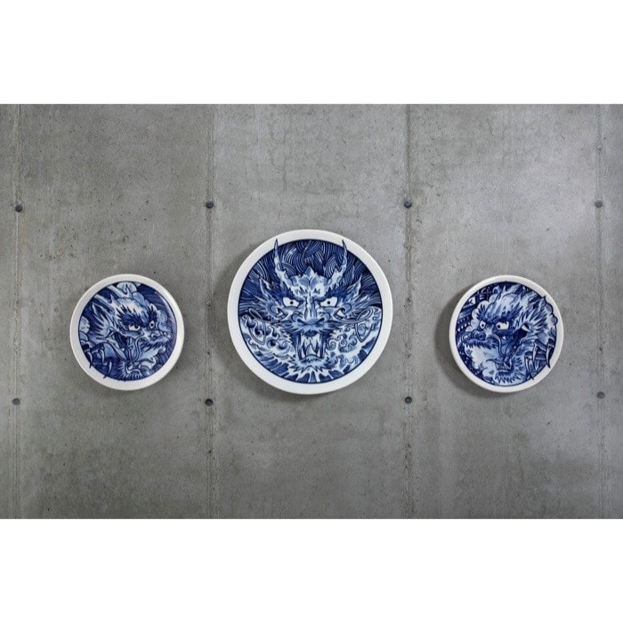 Schiffmacher_Royal_Blue_Tattoo_Plate_Blue_Dragon_Royal_Delft