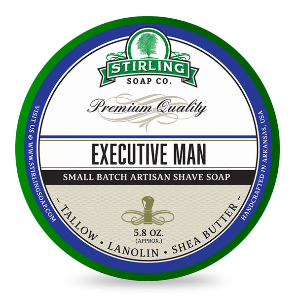 Stirling-Soap-Co-Executive-Man-Rasierseife-shave-soap-USA