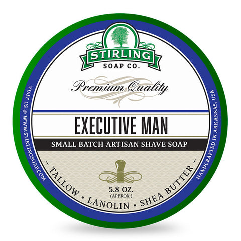 Stirling-Soap-Co-Executive-Man-Rasierseife-shave-soap-USA