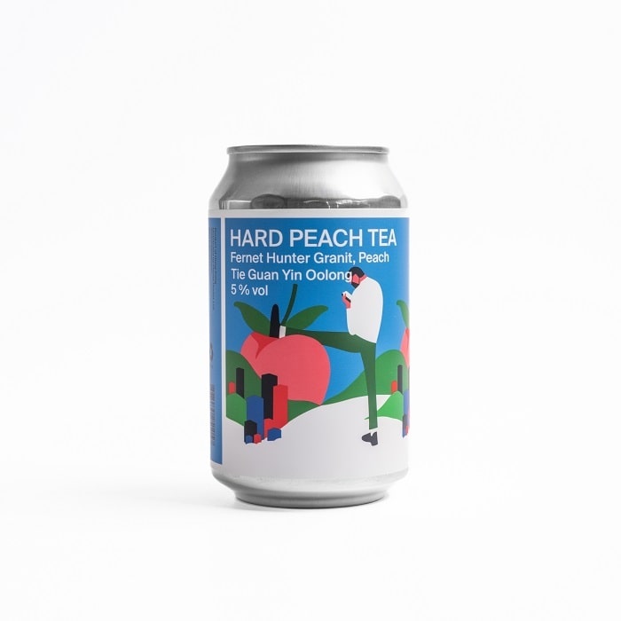 THE HUNTER LAB Hard Peach Tea