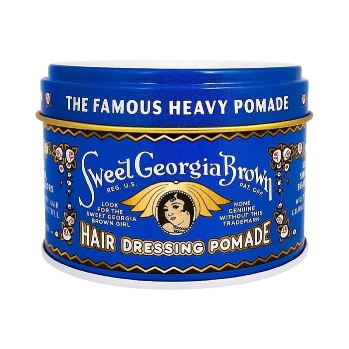 sweet georgia brown hair dressing pomade VINTAGE EMPTY SWEET GEORGIA BROWN HAIR DRESSING POMADE TIN CHICAGO ILLINOIS