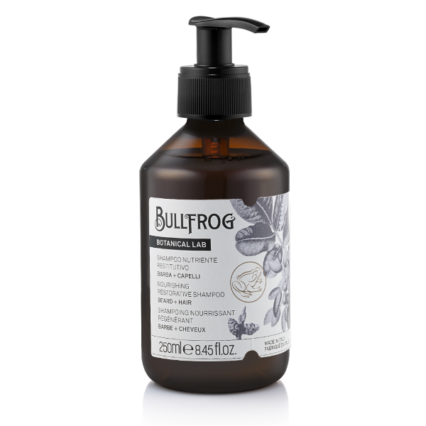 Bullfrog Botanical Lab Nourishing Restorative Shampoo Bartshampoo Haarshampoo 
