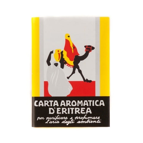 Carta-Aromatica-Eritrea-Original-Raumduft-Papier-1927-Italien