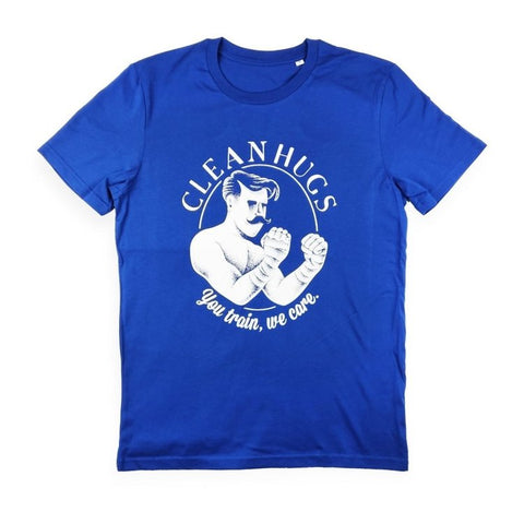 Clean Hugs T-Shirt "The Boxer" Bleu