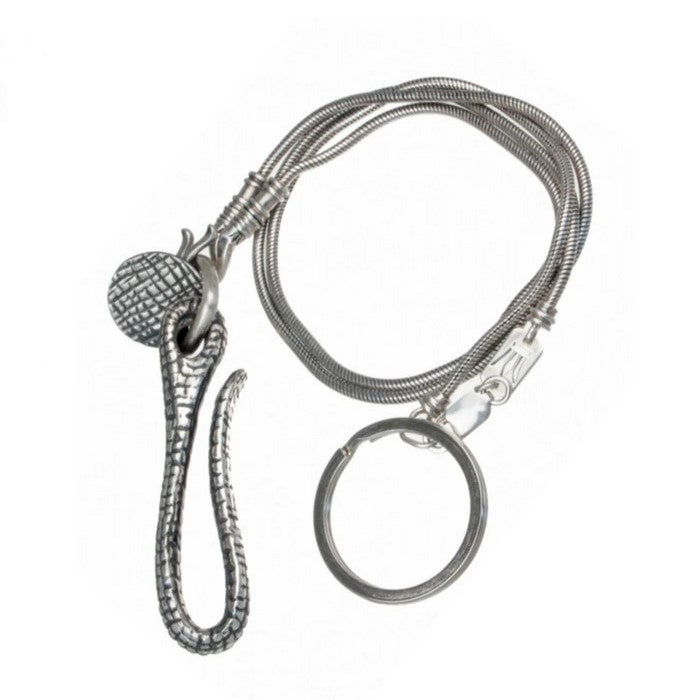 Eins_Berlin_Wallet_Chain_Key_Chain_Schlüssel_Kette_Silber