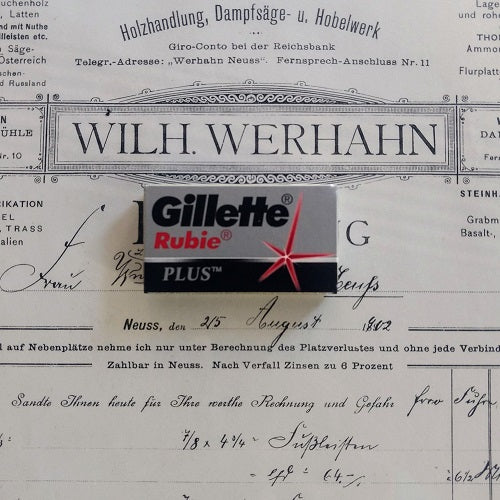 Gillette-Rubie-Plus-Rasierklingen-DE-Blades