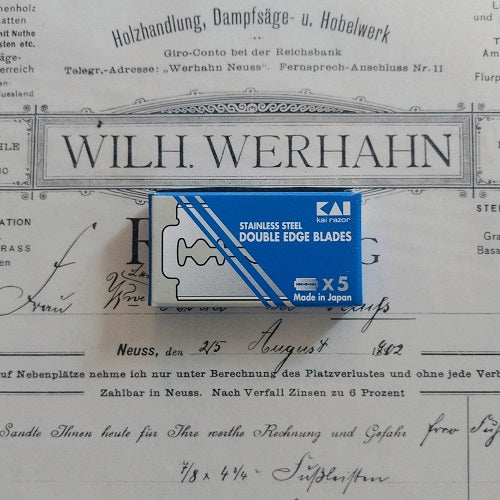 KAI-Stainless-Steel-Double-Edge-Rasierklingen-Razor-Blades