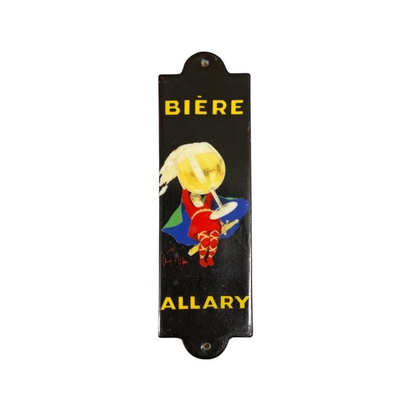 Keralouve_Biere_Allary_Schild_Porzellan_Louviere_Belgien