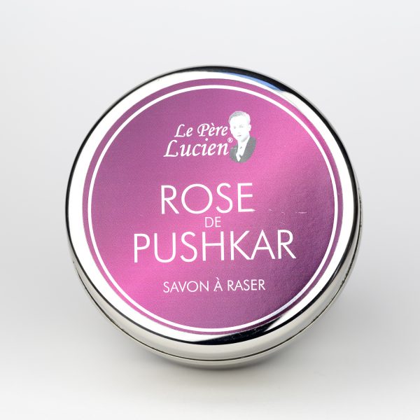 Le Pere Lucien Luxus Vegane Rasierseife Ätherische Öle Weißer Moschus Rose Geranium France