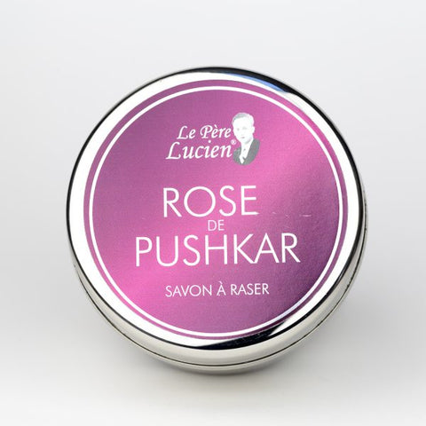 Le Pere Lucien Luxus Vegane Rasierseife Ätherische Öle Weißer Moschus Rose Geranium France