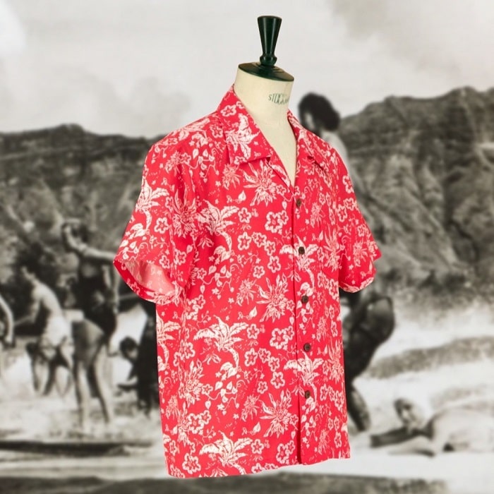 Micky_Oye_Authentic_Aloha_Hawaii_Shirts_Hana_Red