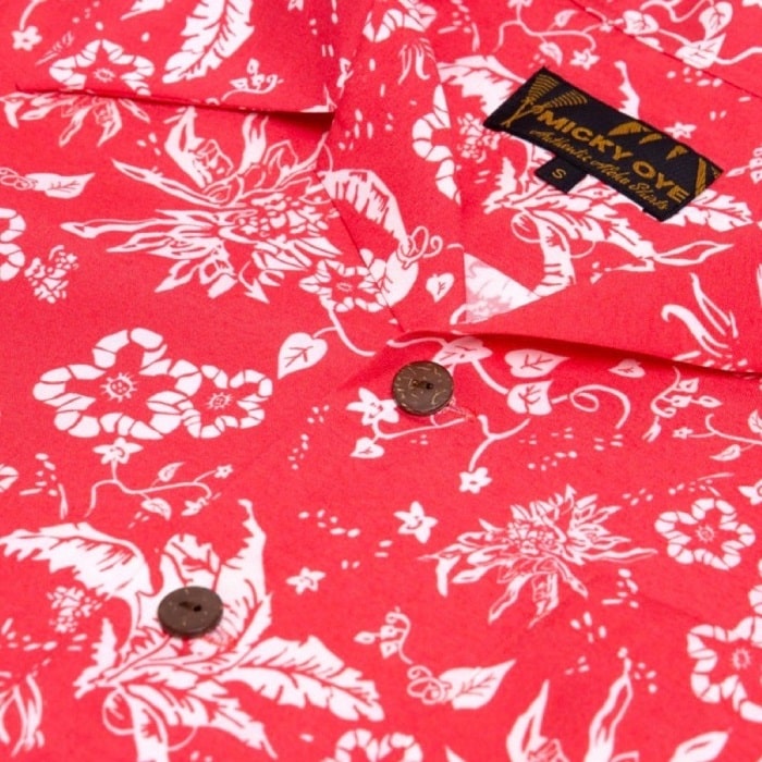 Micky_Oye_Authentic_Aloha_Hawaii_Shirts_Hana_Red