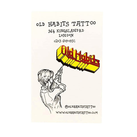 Old Habits Tattoo London Judas Pin Liam Sparkes Duncan X