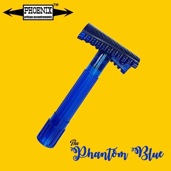 Phantom_Blue_Slant_Razor_Phoenix_Shaving_FASAN_Blue_Ghost