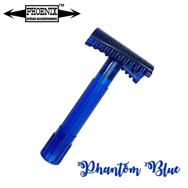 Phantom_Blue_Slant_Razor_Phoenix_Shaving_FASAN_Blue_Ghost