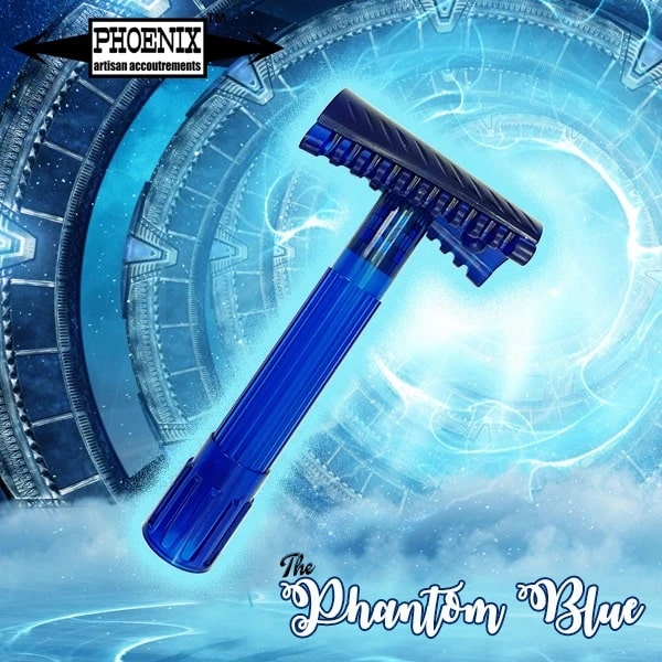 Phantom_Blue_Slant_Razor_Phoenix_Shaving_FASAN_Blue_Ghost