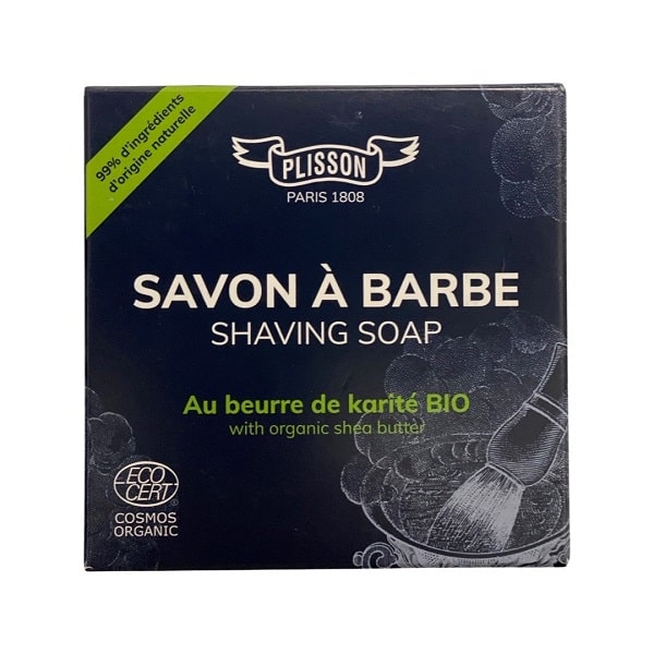Plisson_Bio_Rasierseife_Artisan_Shaving_Soap_France_80g