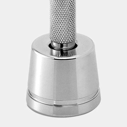 Rockwell_Edelstahl_Ständer_Rasierer_Razor_stand_White_Chrome