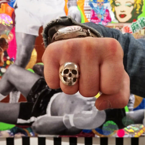 MAD MONK STYLE Skull Ring