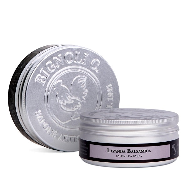 Saponificio-Bignoli-Rasierseife-Lavanda-Balsamico-SHAVING-CREAM-Italy
