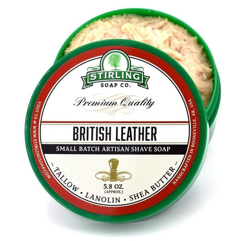 Stirling-Soap-Co-British-Leather-Rasierseife-shave-soap-USA