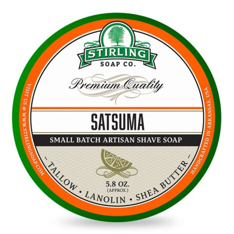 Stirling-Soap-Co-Satsuma-Rasierseife-shave-soap-USA