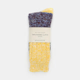 Thunders Love Charlie Yellow Strümpfe Baumwolle Socks Luxus