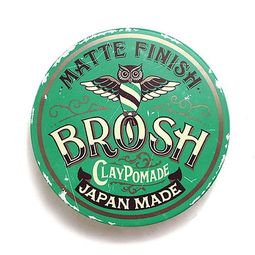 BROSH-Clay-Pomade-Matte-Fisnish-Japan-Made