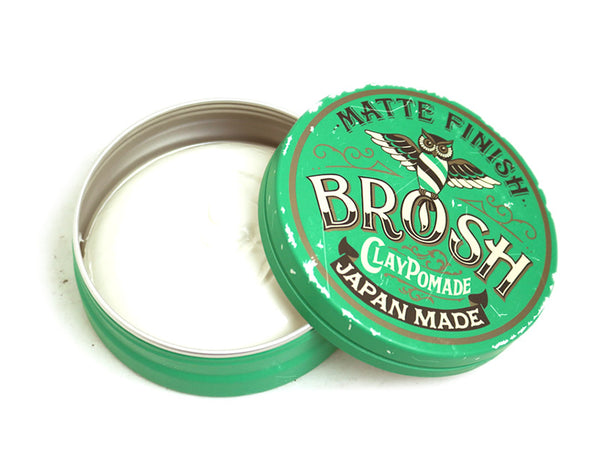 BROSH-Clay-Pomade-Matte-Fisnish-Japan-Made