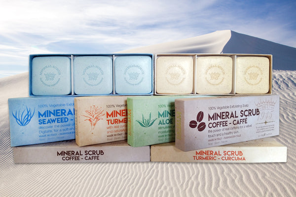 Saponificio Varesino Mineral Scrub Seifen Sets-Peeling Soap-artisan made luxury