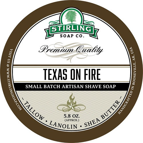 stirlig-Soap-Co-Texas-on-fire-Rasierseife-shave-soap