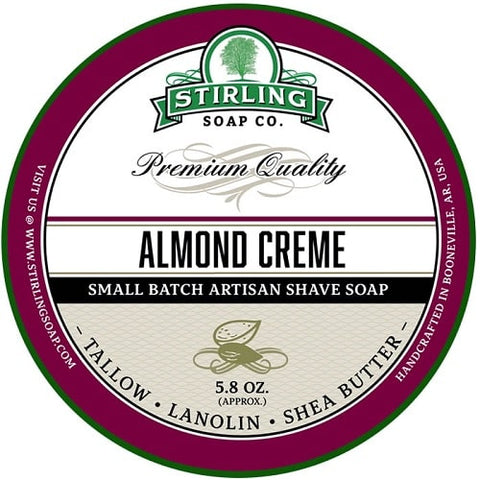 Stirling Almond Creme Rasierseife