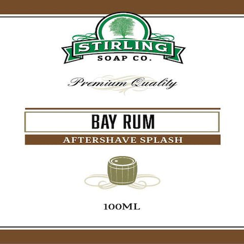 Stirling Bay Rum Aftershave Splash
